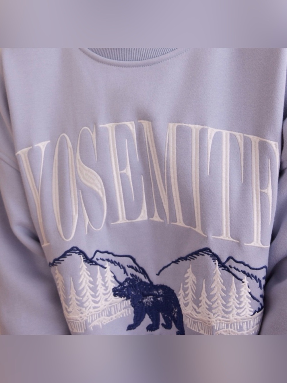 NEW Altar’d State AS Revival Yosemite National Park Crewneck Sweatshirt Size L - Picture 2 of 9